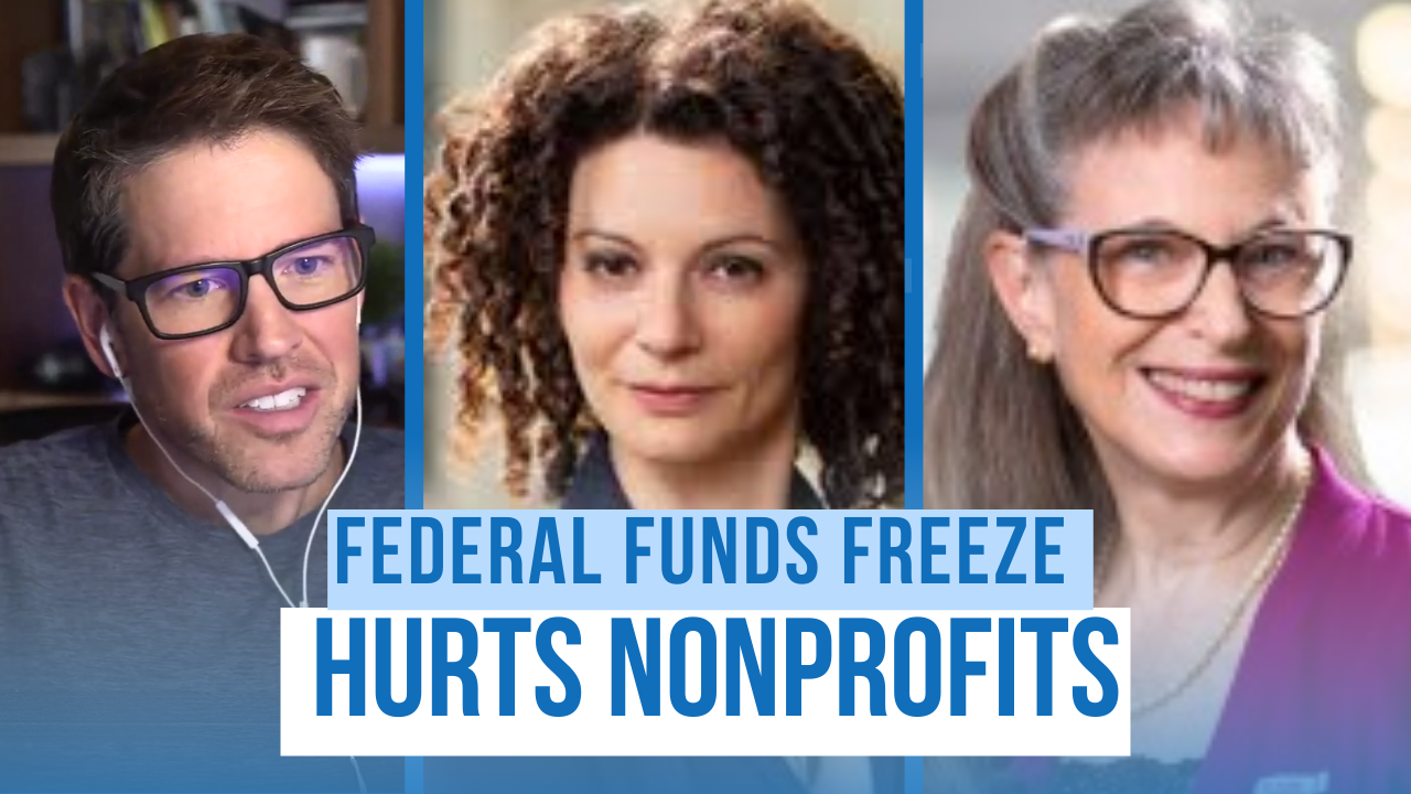 YT Thumbnail Bonus - Federal Funds Freeze Hurts Nonprofits